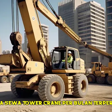 Faktor yang Mempengaruhi Harga Sewa Tower Crane Per Bulan